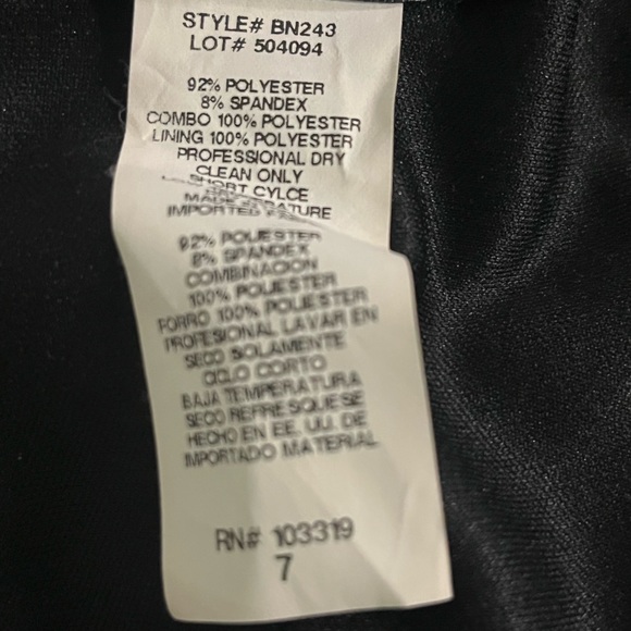 DJ-Jaz little black dress size 7 - Picture 6 of 7